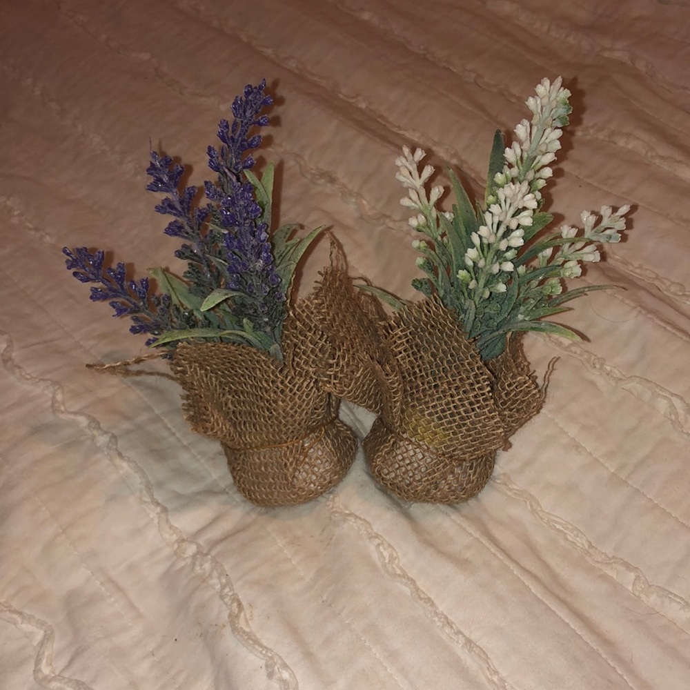 faux flowers